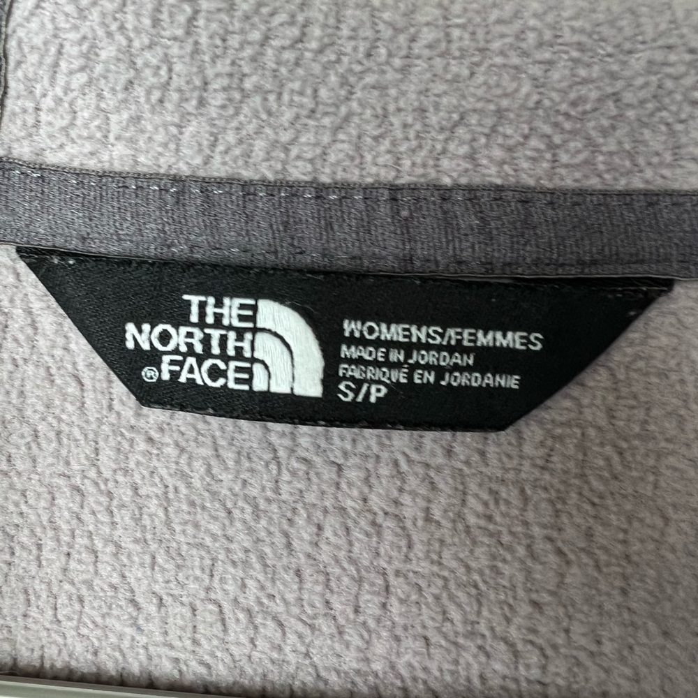 The North Face Arcata Asymmetrical Zip Fleece Lined Hooded Jacket Size Small - Picture 16 of 16